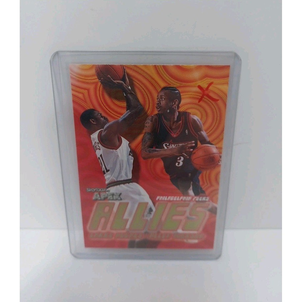 1999-00 Skybox Apex Allies Larry Hughes Allen Iverson‎ #5A